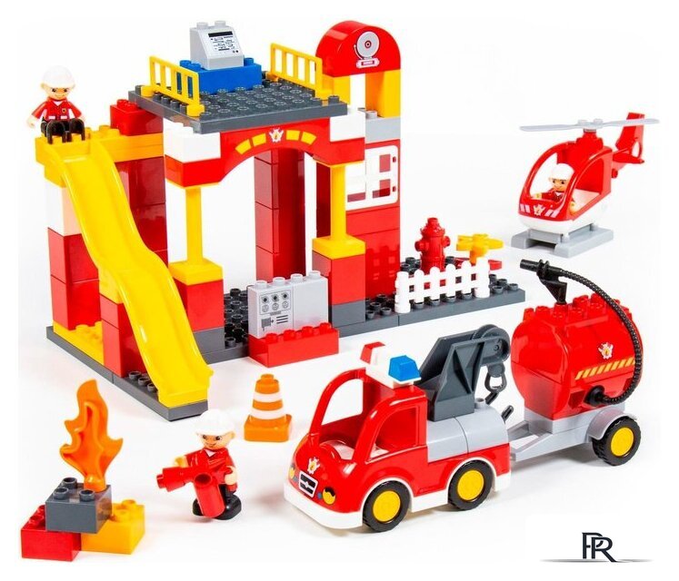 Конструктор Полесье 77509 Пожарная станция - Изображение №3 — Интернет-магазин ПроЗаказ
