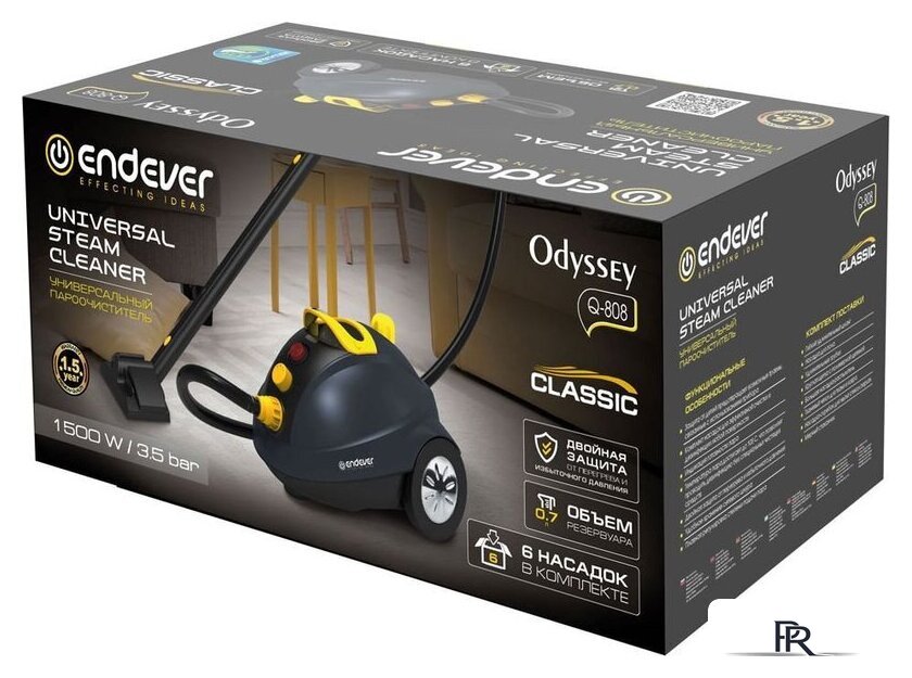Пароочиститель Endever Odyssey Q-808 - Изображение №16 — Интернет-магазин ПроЗаказ