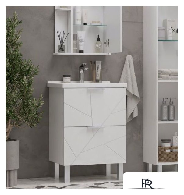  Volna Тумба под умывальник Twing 70.2Y белый - Изображение №4 — Интернет-магазин ПроЗаказ