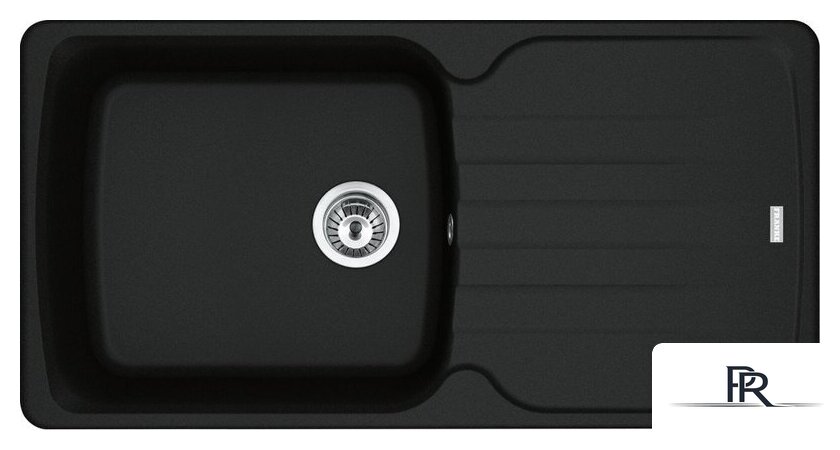 Кухонная мойка Franke Antea AZG 611-97 XL 114.0676.241 (матовый черный) - Изображение №1 — Интернет-магазин ПроЗаказ