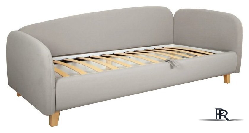 Кровать-тахта DiArt Альба 1.2 правая (Магия 53/ножки светлые) - Изображение №1 — Интернет-магазин ПроЗаказ