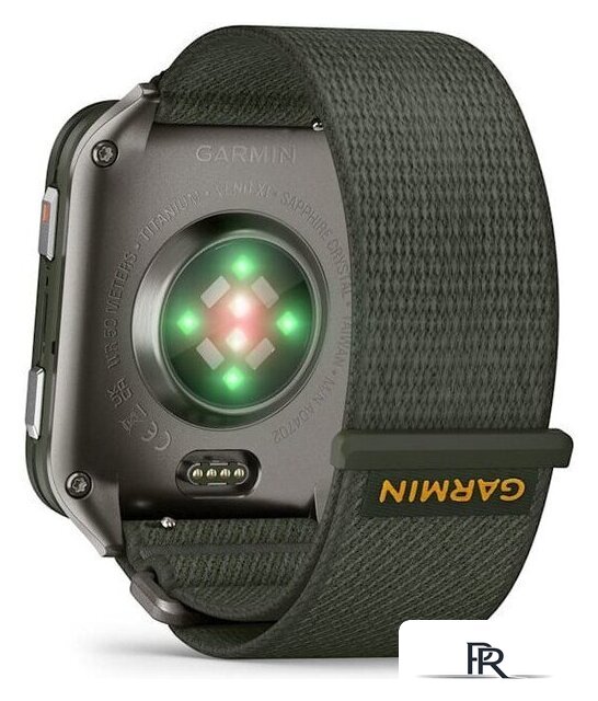 Умные часы Garmin Venu X1 (титановый/зеленый) - Изображение №6 — Интернет-магазин ПроЗаказ