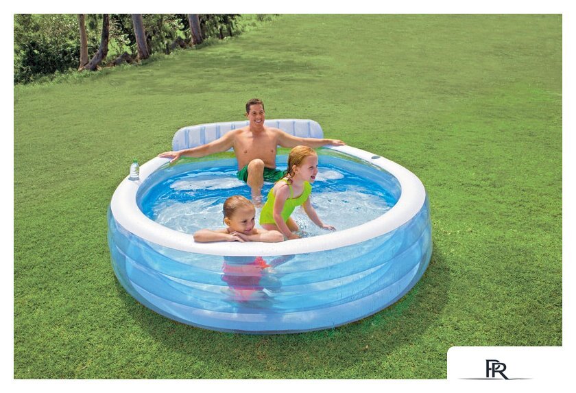 Надувной бассейн Intex Swim Center Family Lounge 224x216x76 (57190) - Изображение №2 — Интернет-магазин ПроЗаказ