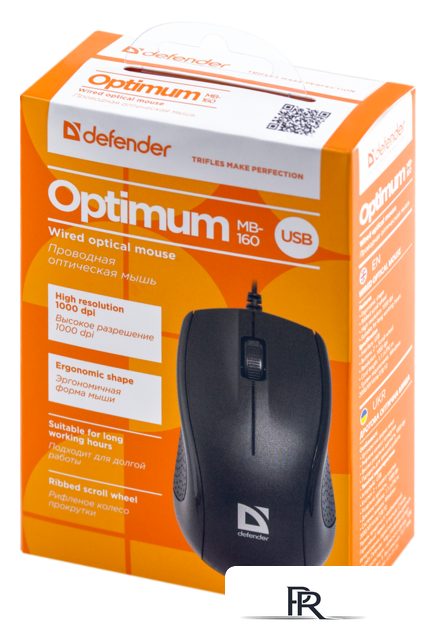 Мышь Defender Optimum MB-160 - Изображение №4 — Интернет-магазин ПроЗаказ