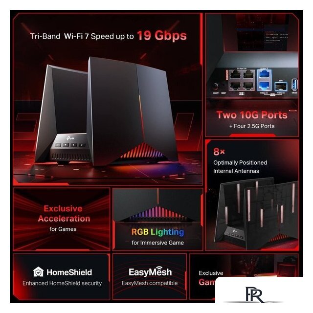 Wi-Fi роутер TP-Link Archer GE800 - Изображение №4 — Интернет-магазин ПроЗаказ