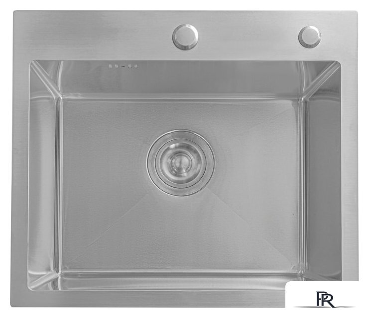 Кухонная мойка Astir Satin 50x44 (с сифоном, дозатором и коландером) - Изображение №1 — Интернет-магазин ПроЗаказ