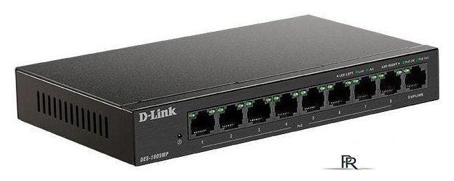 Неуправляемый коммутатор D-Link DES-1009MP-A1A - Изображение №2 — Интернет-магазин ПроЗаказ