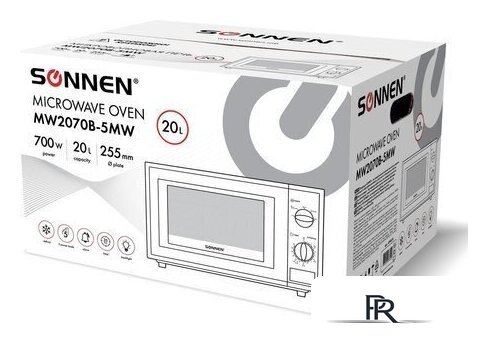 Микроволновая печь Sonnen MW2070B-5MW - Изображение №7 — Интернет-магазин ПроЗаказ