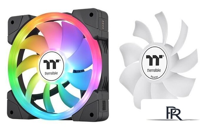 Комплект вентиляторов для корпуса Thermaltake Swafan EX14 ARGB TT Premium Edition 3-Fan Pack CL-F168-PL14SW-A - Изображение №5 — Интернет-магазин ПроЗаказ