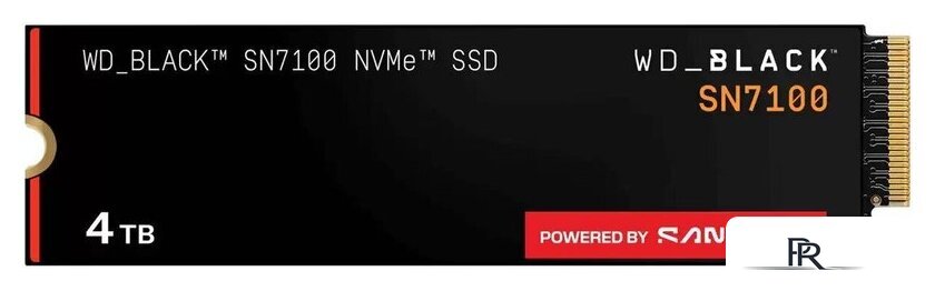 SSD WD Black SN7100 4TB WDS400T4X0E - Изображение №1 — Интернет-магазин ПроЗаказ