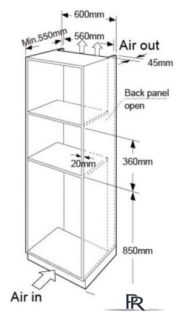 Микроволновая печь ZorG MIO252 S black (черный) - Изображение №6 — Интернет-магазин ПроЗаказ