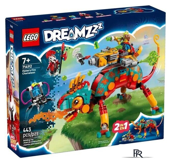 Конструктор LEGO DREAMZzz Огненный хамелеон Матео 71492 - Изображение №1 — Интернет-магазин ПроЗаказ