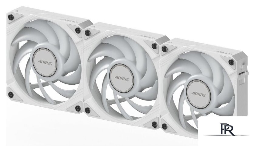 Комплект вентиляторов для корпуса Gigabyte Aorus EZ Chain Fan 120 Ice 3-Pack - Изображение №5 — Интернет-магазин ПроЗаказ