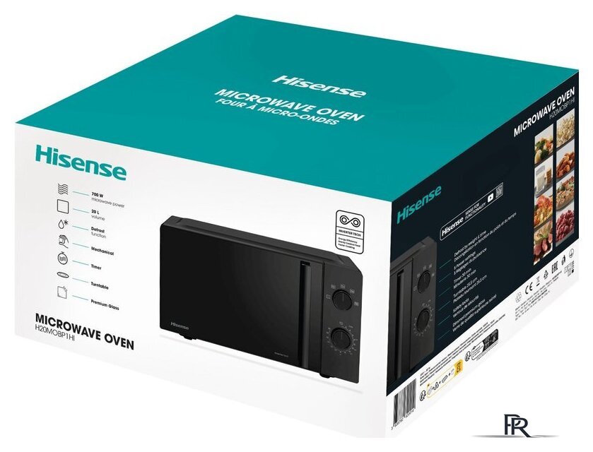 Микроволновая печь Hisense H20MOBP1HI - Изображение №6 — Интернет-магазин ПроЗаказ