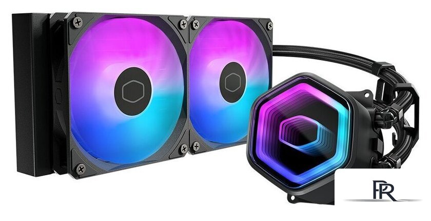 Система жидкостного охлаждения для процессора Cooler Master MasterLiquid 240 Core II ARGB Black MLW-D24M-A18PA-R1 - Изображение №1 — Интернет-магазин ПроЗаказ