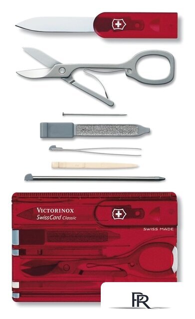 Мультитул Victorinox SwissCard Classic 0.7100.T - Изображение №3 — Интернет-магазин ПроЗаказ