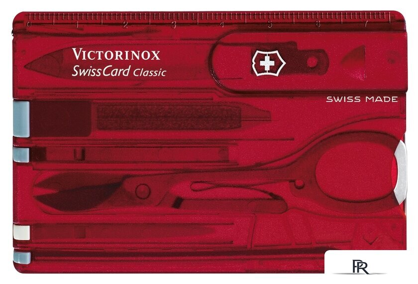 Мультитул Victorinox SwissCard Classic 0.7100.T - Изображение №1 — Интернет-магазин ПроЗаказ