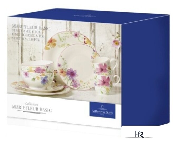 Столовый сервиз Villeroy & Boch Mariefleur Basic 10-4100-8854 - Изображение №2 — Интернет-магазин ПроЗаказ