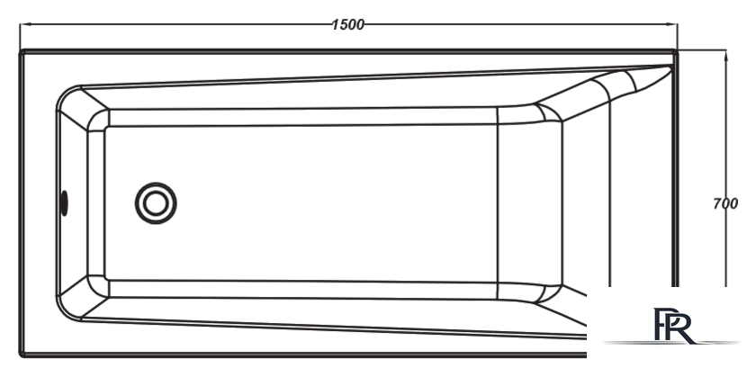 Ванна Cersanit Lorena 150x70 - Изображение №4 — Интернет-магазин ПроЗаказ