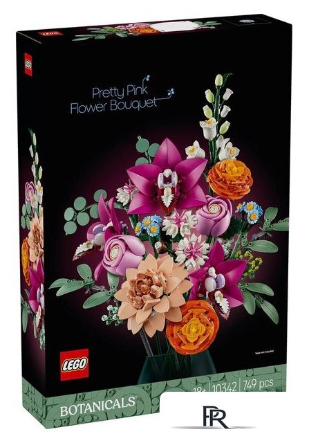 Конструктор LEGO The Botanical Collection 10342 Красивый розовый букет цветов - Изображение №1 — Интернет-магазин ПроЗаказ
