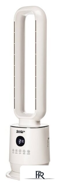 Безлопастной вентилятор Sundays Home NDY-EF601R (белый) - Изображение №1 — Интернет-магазин ПроЗаказ