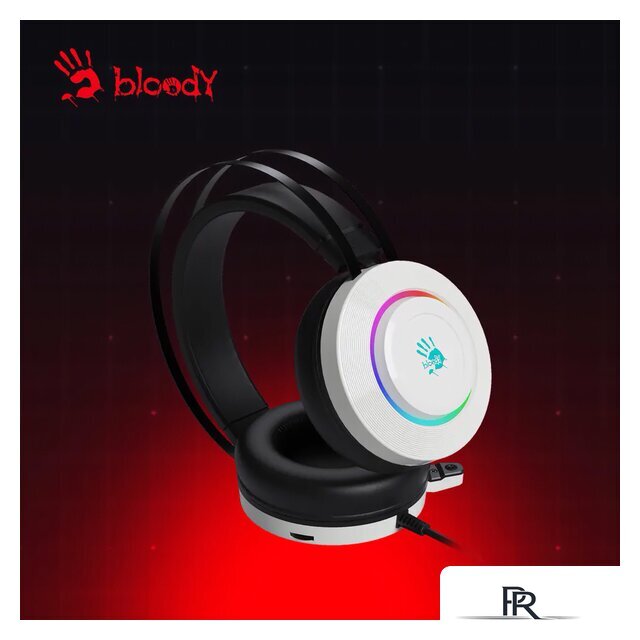 Наушники A4Tech Bloody G521 (белый) - Изображение №7 — Интернет-магазин ПроЗаказ