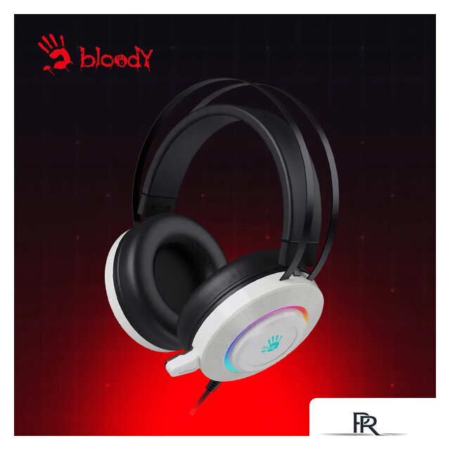 Наушники A4Tech Bloody G521 (белый) - Изображение №2 — Интернет-магазин ПроЗаказ