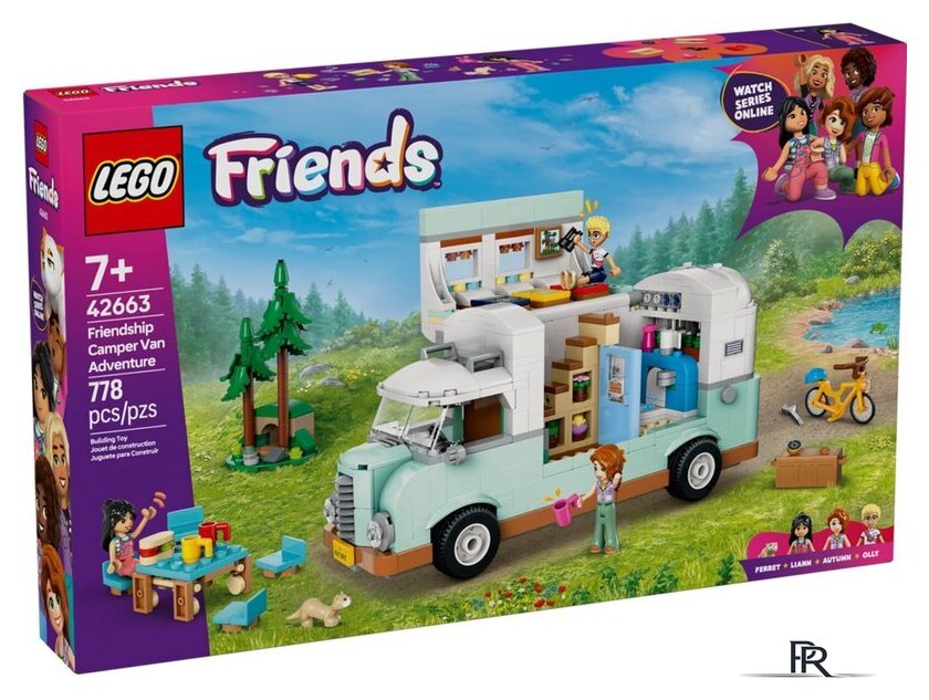 Конструктор LEGO Friends 42663 Приключение в кемпере дружбы - Изображение №1 — Интернет-магазин ПроЗаказ