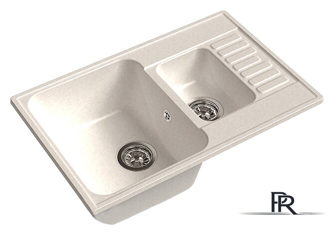 Кухонная мойка GranFest QUARZ Z-21K (белый) - Изображение №1 — Интернет-магазин ПроЗаказ