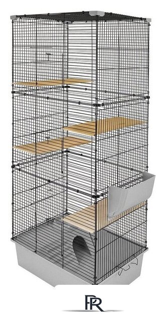 Клетка Дарэленд Craft 60 Шиншилла-3 43072св-сер-черн - Изображение №3 — Интернет-магазин ПроЗаказ