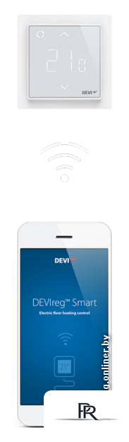 Терморегулятор DEVI Devireg Smart с Wi-Fi (черный) - Изображение №5 — Интернет-магазин ПроЗаказ
