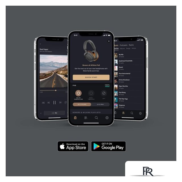 Наушники Bowers & Wilkins PX8 McLaren Edition - Изображение №3 — Интернет-магазин ПроЗаказ