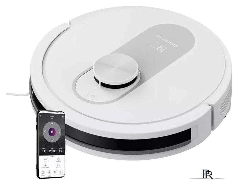 Робот-пылесос Polaris PVCR 4250 WIFI IQ Home (белый) - Изображение №1 — Интернет-магазин ПроЗаказ