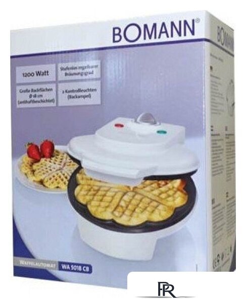 Вафельница Bomann WA 5018 CB (белый) - Изображение №5 — Интернет-магазин ПроЗаказ