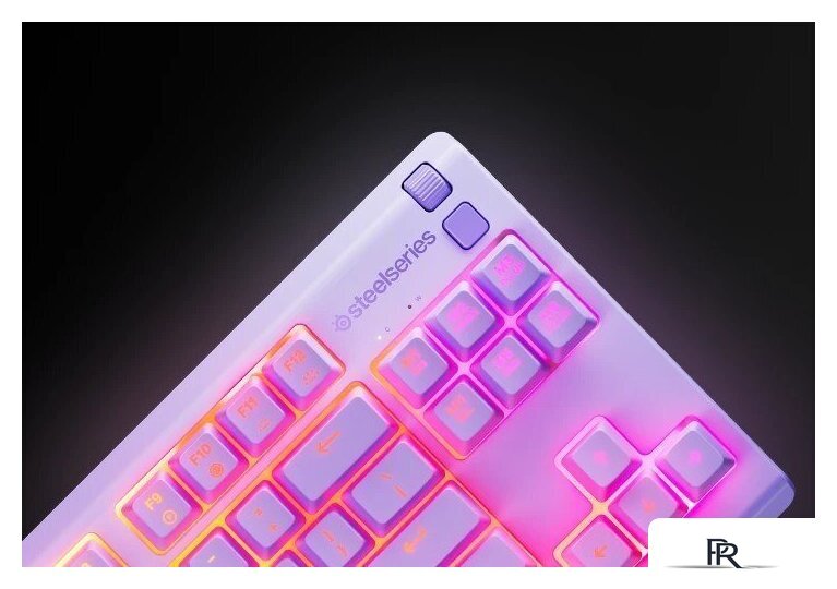 Клавиатура SteelSeries Apex 3 TKL (сиреневый, нет кириллицы) - Изображение №5 — Интернет-магазин ПроЗаказ