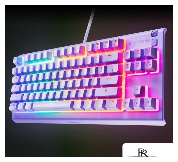 Клавиатура SteelSeries Apex 3 TKL (сиреневый, нет кириллицы) - Изображение №3 — Интернет-магазин ПроЗаказ