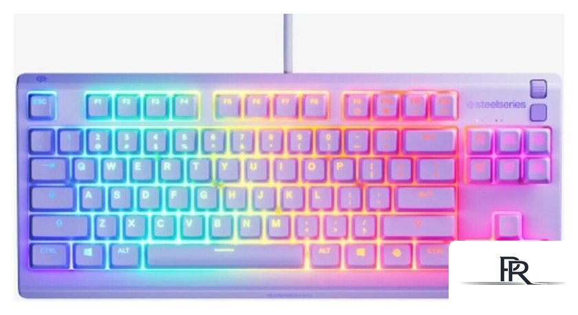 Клавиатура SteelSeries Apex 3 TKL (сиреневый, нет кириллицы) - Изображение №1 — Интернет-магазин ПроЗаказ
