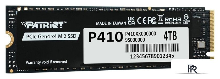 SSD Patriot P410 4TB P410P4TBM28H - Изображение №2 — Интернет-магазин ПроЗаказ