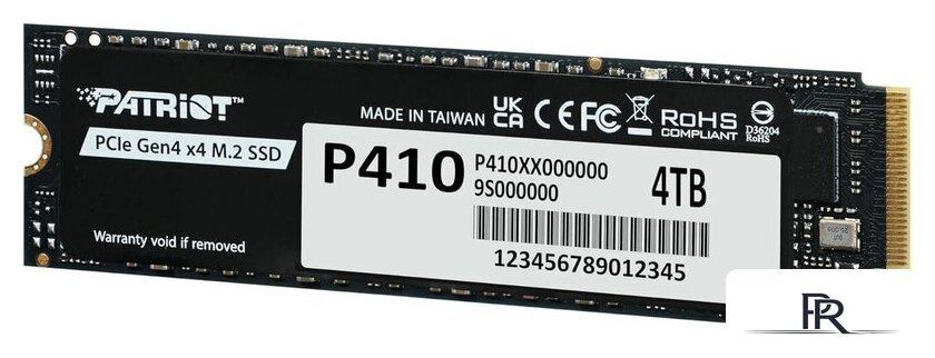 SSD Patriot P410 4TB P410P4TBM28H - Изображение №3 — Интернет-магазин ПроЗаказ
