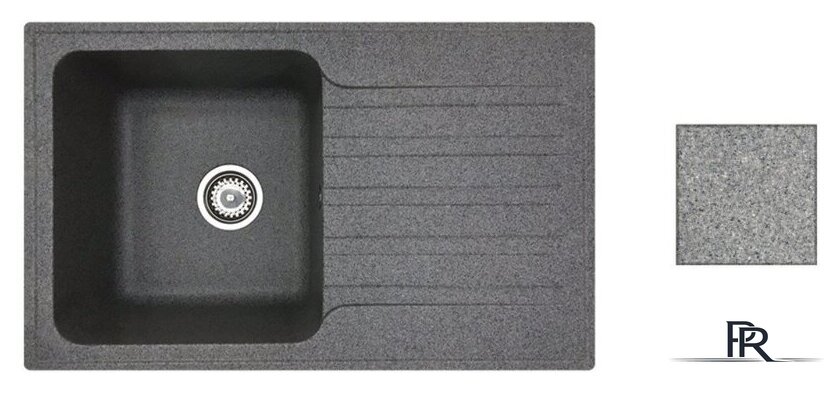 Кухонная мойка БелЭворс Styl L + смеситель W74004-9 + дозатор L405-1 (серый/сатин) - Изображение №6 — Интернет-магазин ПроЗаказ