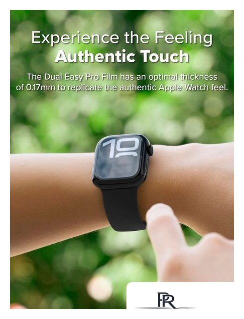 Защитная пленка Ringke Защитная Пленка Ringke Dual Easy Pro 2шт для Apple Watch 11 / 10 42 mm - Изображение №10 — Интернет-магазин ПроЗаказ