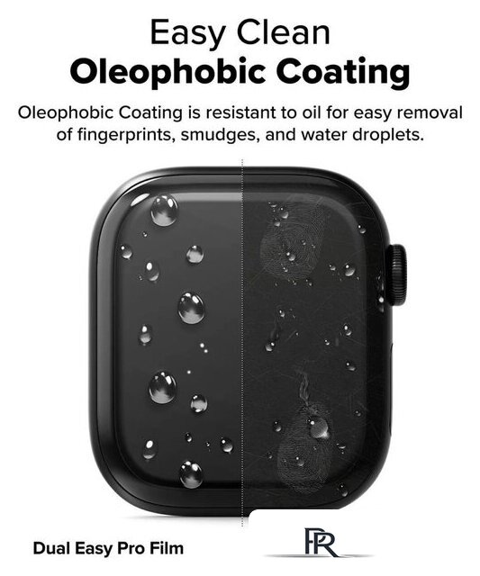 Защитная пленка Ringke Защитная Пленка Ringke Dual Easy Pro 2шт для Apple Watch 11 / 10 42 mm - Изображение №8 — Интернет-магазин ПроЗаказ