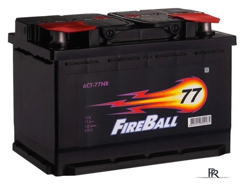 Автомобильный аккумулятор FireBall 6СТ-77 N (77 А·ч) - Изображение №1 — Интернет-магазин ПроЗаказ