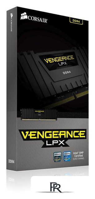 Оперативная память Corsair Vengeance LPX Black 2x8GB DDR4 PC4-21300 [CMK16GX4M2A2666C16] - Изображение №6 — Интернет-магазин ПроЗаказ