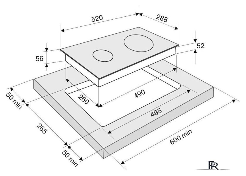 Варочная панель Krona Magier 30 BL 2BTK - Изображение №11 — Интернет-магазин ПроЗаказ