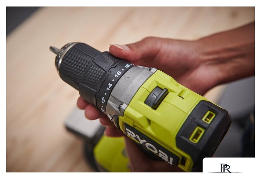 Ударная дрель-шуруповерт Ryobi RPD18C1-242S 5133006524 (с 2-мя АКБ, сумка) - Изображение №7 — Интернет-магазин ПроЗаказ