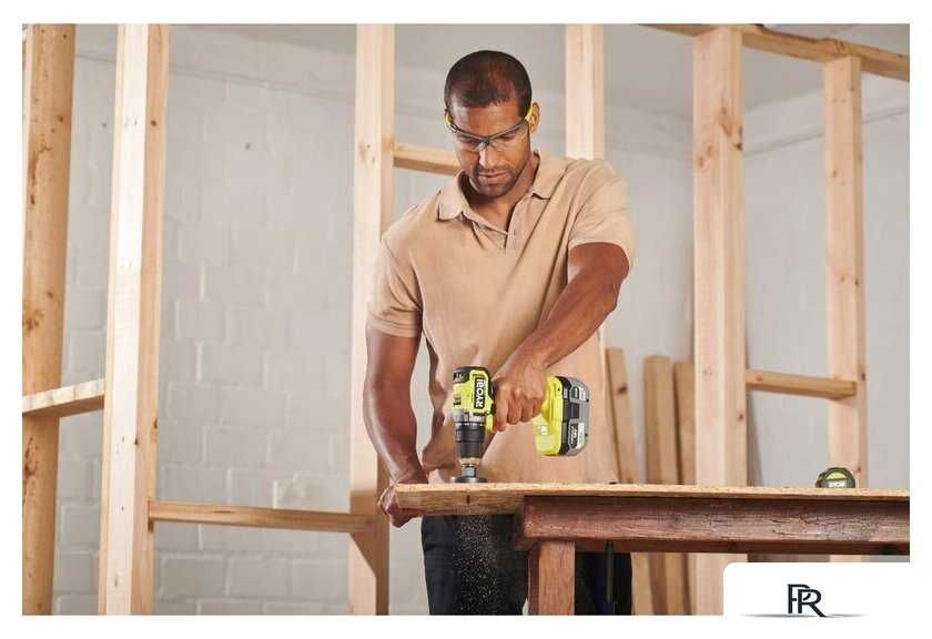 Ударная дрель-шуруповерт Ryobi RPD18C1-242S 5133006524 (с 2-мя АКБ, сумка) - Изображение №3 — Интернет-магазин ПроЗаказ