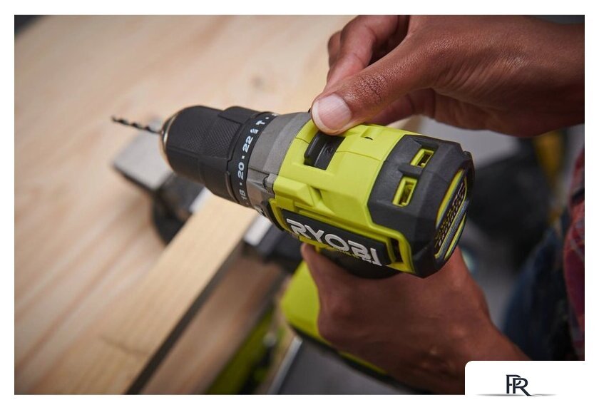 Ударная дрель-шуруповерт Ryobi RPD18C1-242S 5133006524 (с 2-мя АКБ, сумка) - Изображение №6 — Интернет-магазин ПроЗаказ