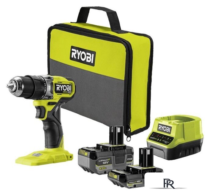 Ударная дрель-шуруповерт Ryobi RPD18C1-242S 5133006524 (с 2-мя АКБ, сумка) - Изображение №2 — Интернет-магазин ПроЗаказ