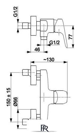 Смеситель Armatura Abasha 5236-010-00 - Изображение №4 — Интернет-магазин ПроЗаказ